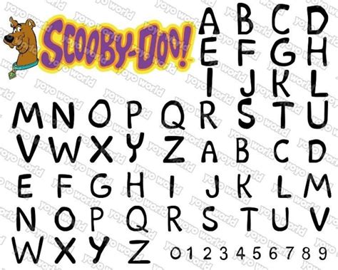 scooby doo font copy paste.